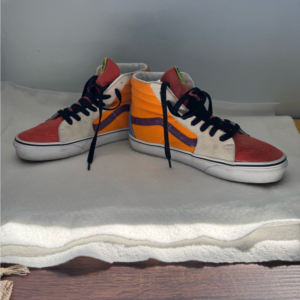Vans High-Top Off the Wall Sneakers Women’s 8, Men’s 6.5 - Picture 4 of 15